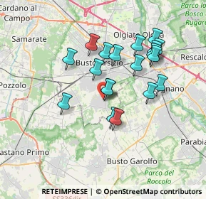 Mappa Via San Pietro, 21052 Busto Arsizio VA, Italia (3.12211)