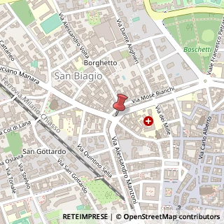 Mappa Via Bartolomeo Zucchi, 46, 20900 Monza, Monza e Brianza (Lombardia)