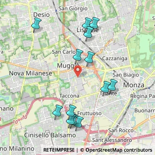 Mappa Via Monza, 20835 Muggiò MB, Italia (2.27538)