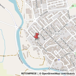 Mappa Via san lorenzo 46, 24050 Palosco, Bergamo (Lombardia)