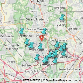 Mappa Via dei Mille, 20030 Paderno Dugnano MI, Italia (4.1525)