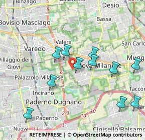 Mappa 20834 Paderno Dugnano MI, Italia (2.01)