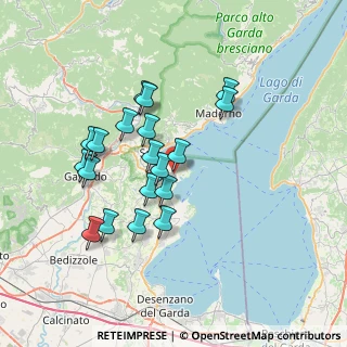 Mappa Viale Italia, 25010 San Felice del Benaco BS, Italia (6.43632)