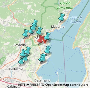 Mappa Viale Italia, 25010 San Felice del Benaco BS, Italia (6.502)