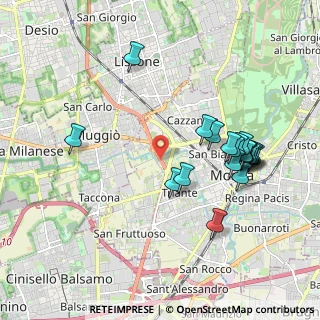 Mappa Via Chienti, 20900 Monza MB, Italia (1.9845)