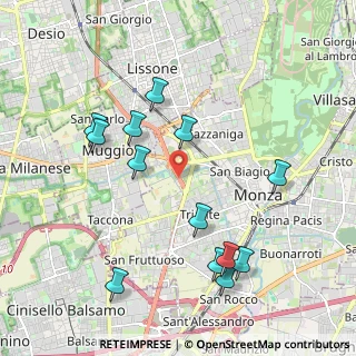 Mappa Via Chienti, 20900 Monza MB, Italia (2.12615)