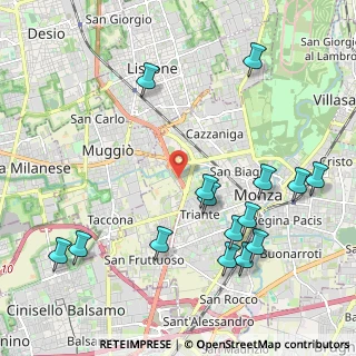 Mappa Via Chienti, 20900 Monza MB, Italia (2.44)