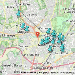 Mappa Via Chienti, 20900 Monza MB, Italia (2.02111)