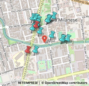 Mappa Via Piave, 20834 Nova milanese MB, Italia (0.196)