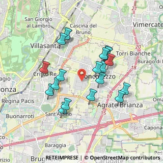 Mappa Via dell'Artigianato, 20864 Concorezzo MB, Italia (1.6795)