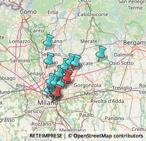 Mappa Via dell'Artigianato, 20049 Concorezzo MB, Italia (11.201)
