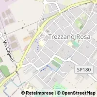 지도 Trezzano Rosa