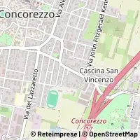 Kaart Concorezzo