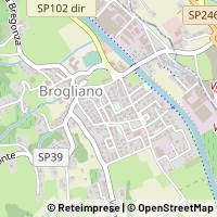 Map Brogliano