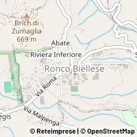 Mapa Ronco Biellese