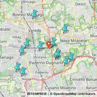 Mappa Via Cascina Sant'Angelo, 20037 Paderno Dugnano MI, Italia (2.00917)