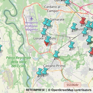 Mappa Via Reno, 21015 Lonate Pozzolo VA, Italia (6.0925)