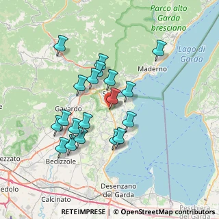 Mappa Via Enrico Fermi, 25087 Salò BS, Italia (6.60526)