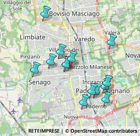 Mappa SP 44 EX Strada Statale 35 dei Giovi, 20037 Paderno Dugnano MI (1.74)