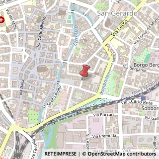 Mappa Via Carlo Porta, 9, 20900 Monza, Monza e Brianza (Lombardia)