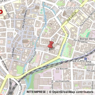 Mappa Via Carlo Porta, 19, 20900 Monza, Monza e Brianza (Lombardia)
