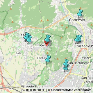 Mappa Via Manzoni, 25060 Cellatica BS, Italia (2.07727)