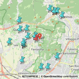 Mappa Via Manzoni, 25060 Cellatica BS, Italia (2.4195)