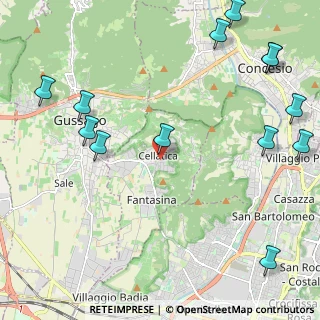 Mappa Via Manzoni, 25060 Cellatica BS, Italia (2.97154)