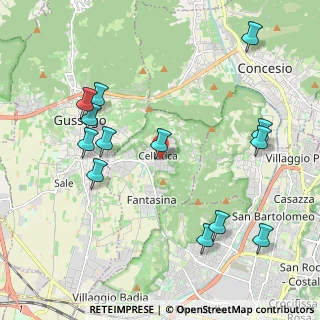 Mappa Via Manzoni, 25060 Cellatica BS, Italia (2.33077)