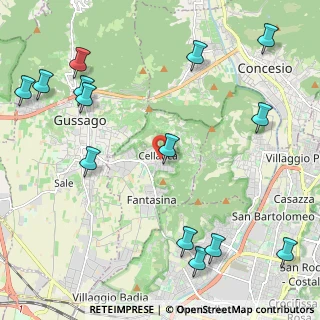 Mappa Via Manzoni, 25060 Cellatica BS, Italia (2.90071)