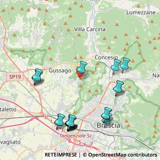 Mappa Via Manzoni, 25060 Cellatica BS, Italia (4.957)