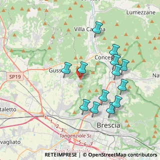 Mappa Via Manzoni, 25060 Cellatica BS, Italia (3.74923)