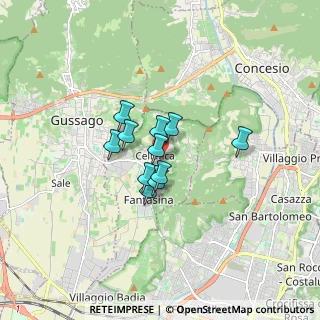 Mappa Via Mons. Luigi Trombetta, 25060 Cellatica BS, Italia (1.00818)