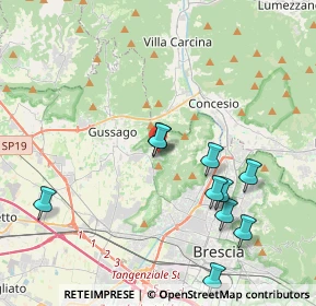 Mappa Via Mons. Luigi Trombetta, 25060 Cellatica BS, Italia (4.54455)