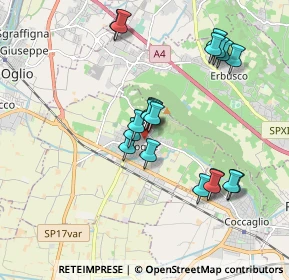 Mappa Via Antomelli, 25033 Cologne BS, Italia (1.7565)