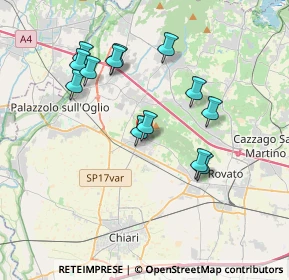 Mappa Via Antomelli, 25033 Cologne BS, Italia (3.44462)