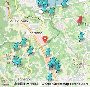 Mappa Via Fermi Enrico, 25087 Salò BS, Italia (1.332)