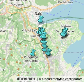 Mappa Via Fermi Enrico, 25087 Salò BS, Italia (1.0595)