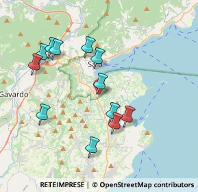 Mappa Via Fermi Enrico, 25087 Salò BS, Italia (3.7025)
