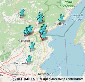 Mappa Via Fermi Enrico, 25087 Salò BS, Italia (5.83533)