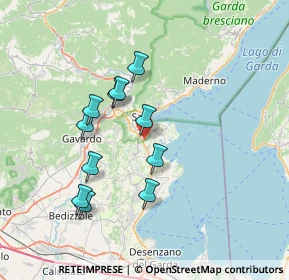 Mappa Via Fermi Enrico, 25087 Salò BS, Italia (6.39545)