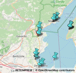 Mappa Via Fermi Enrico, 25087 Salò BS, Italia (9.499)