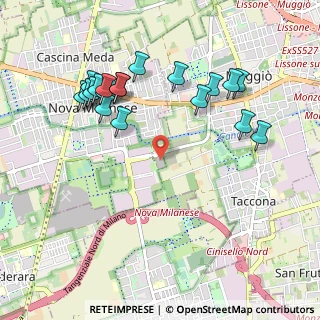 Mappa Via Luigi Galvani, 20835 Nova Milanese MB, Italia (1.0645)