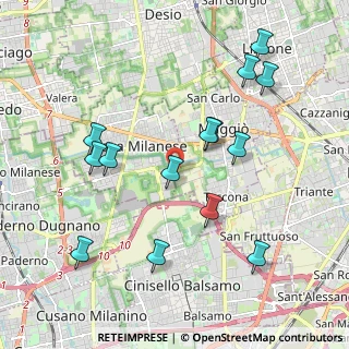 Mappa Via Luigi Galvani, 20835 Nova Milanese MB, Italia (2.07929)