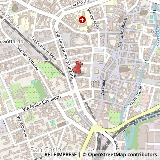 Mappa Via Alessandro Manzoni, 23, 20900 Monza, Monza e Brianza (Lombardia)