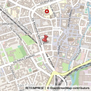 Mappa Via Locatelli, 1, 20900 Monza, Monza e Brianza (Lombardia)