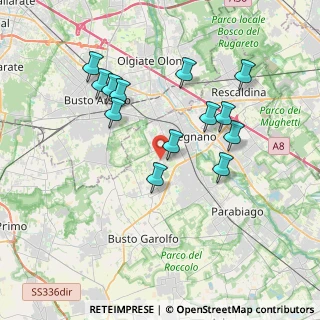 Mappa Via Basilicata, 20025 Legnano MI, Italia (3.55615)