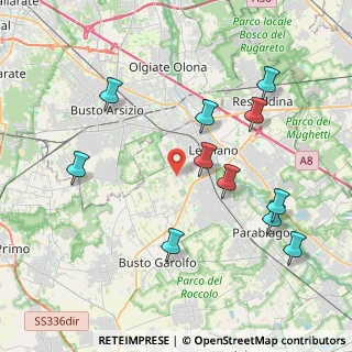 Mappa Via Basilicata, 20025 Legnano MI, Italia (4.30091)