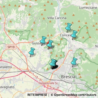 Mappa Viale Risorgimento, 25060 Cellatica BS, Italia (3.415)