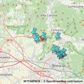 Mappa Viale Risorgimento, 25060 Cellatica BS, Italia (3.31667)
